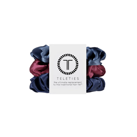TELETIES SILK SCRUNCHIES - AUTUMN ASSORTMENT