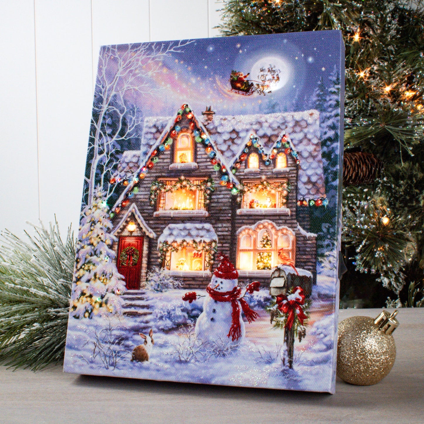 MINI LIGHTED EASEL BACK 8"X6" CANVAS