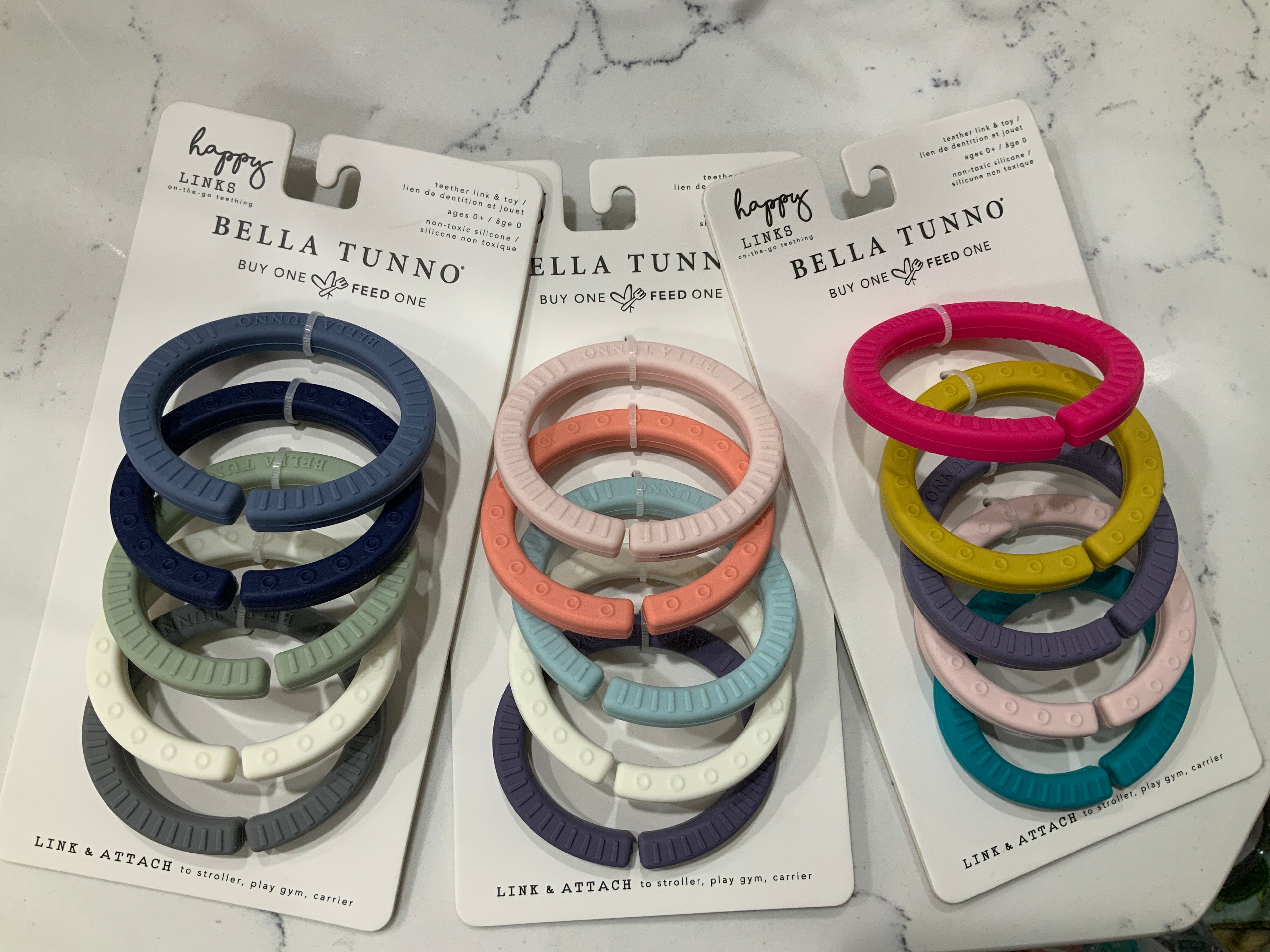 Happy Links Baby Teething Ring Toys