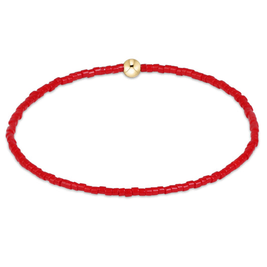 HOPE CLASSIC BRACELET - BRIGHT RED
