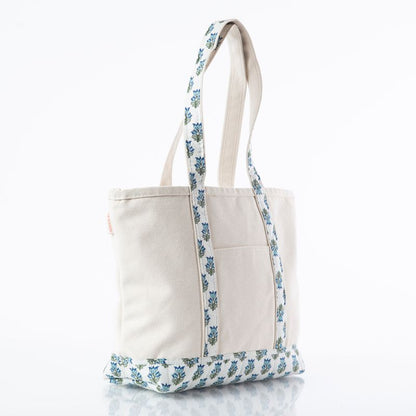 BLOCK PRINT CLASSIC TOTE - MEDIUM