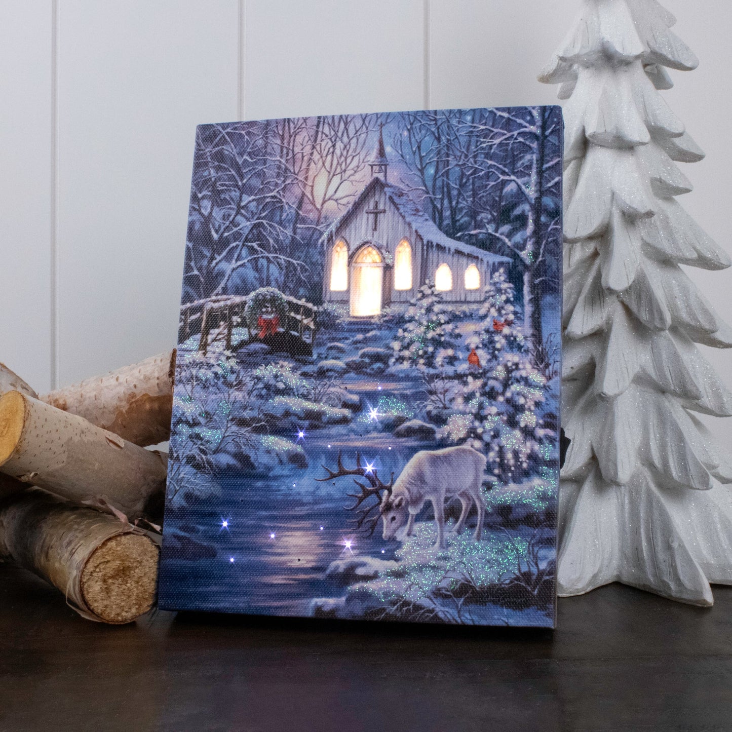 MINI LIGHTED EASEL BACK 8"X6" CANVAS
