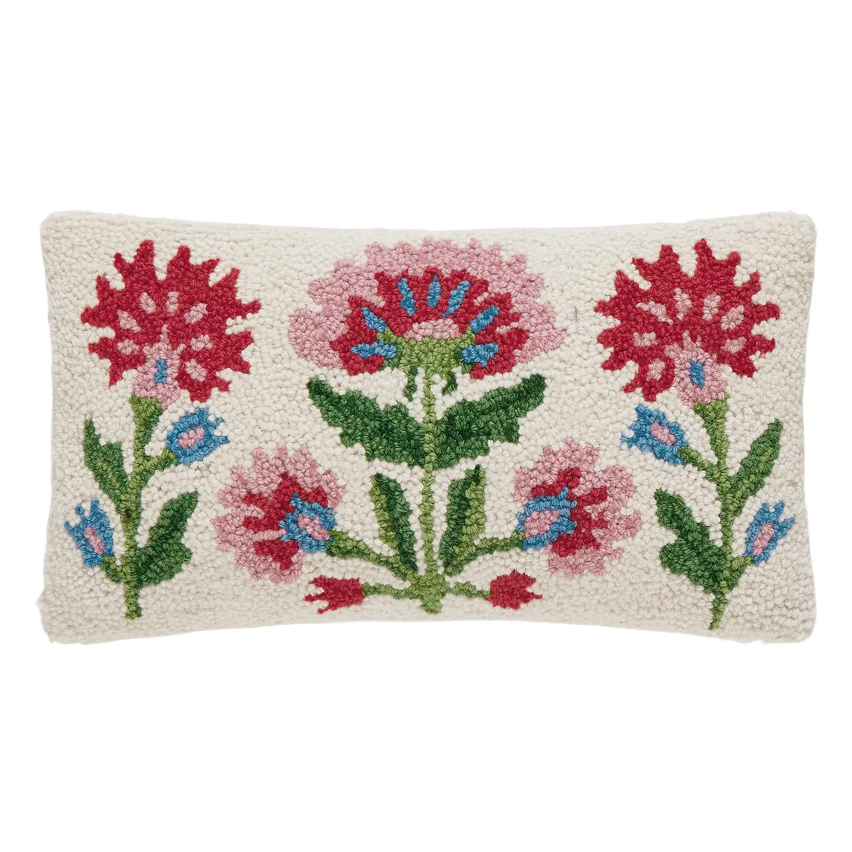 MUGHAL FLORAL OBLONG HOOK PILLOW