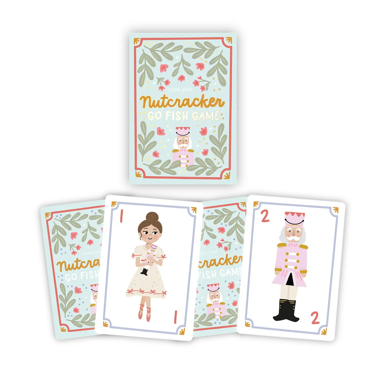 THE NUTCRACKER CHRISTMAS GO FISH CARD GAME