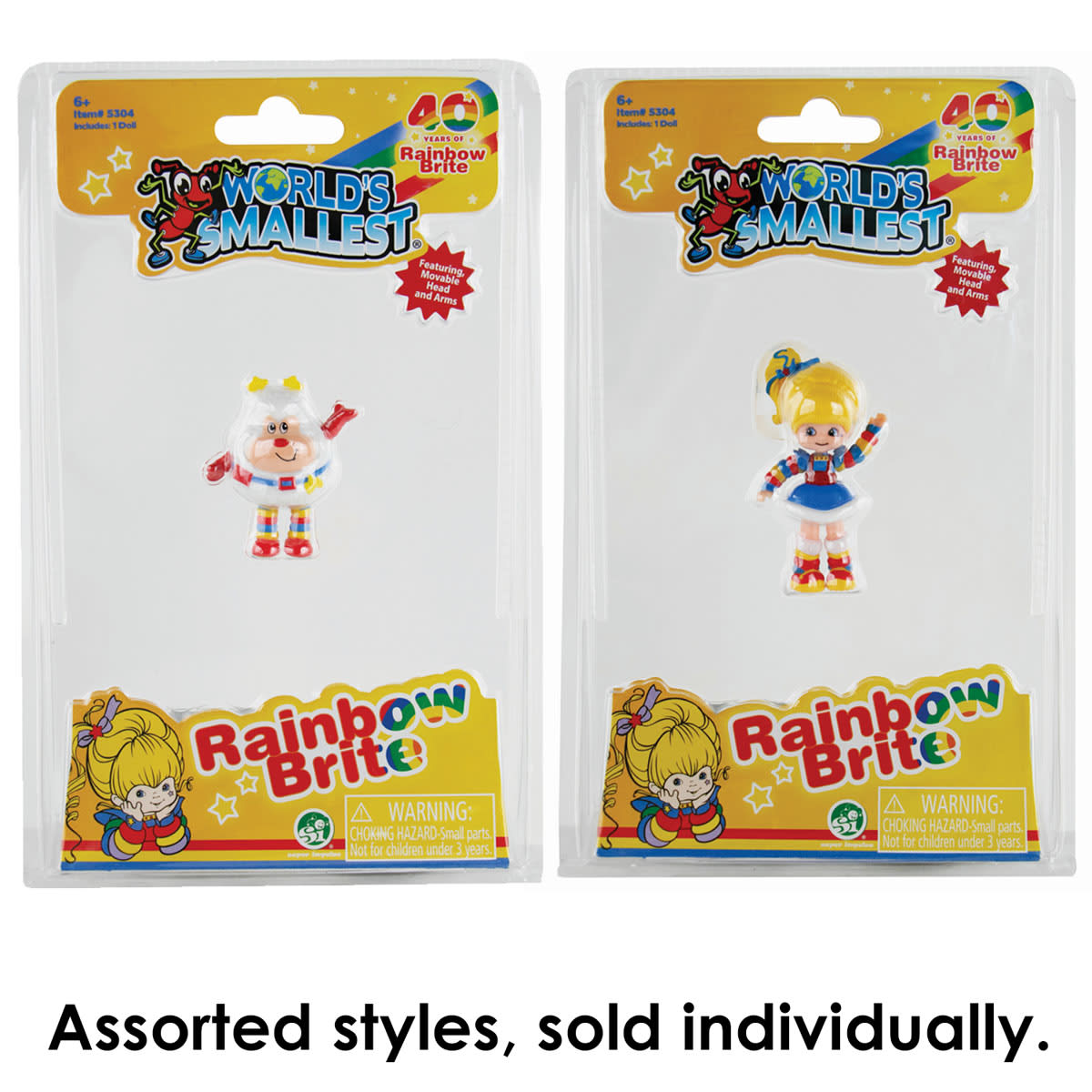 WORLD'S SMALLEST RAINBOW BRITE & TWINK ASSORTMENT