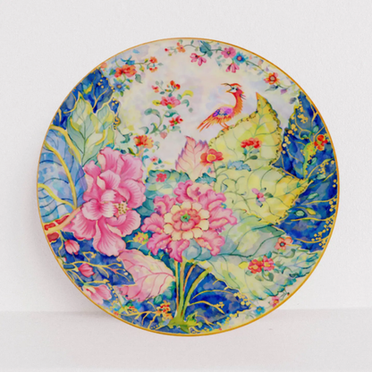ANTIQUE CHINA PATTERN INSPIRED COASTERS - SET OF 8
