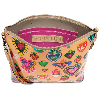 CONSUELA DOWNTOWN CROSSBODY - PEACH