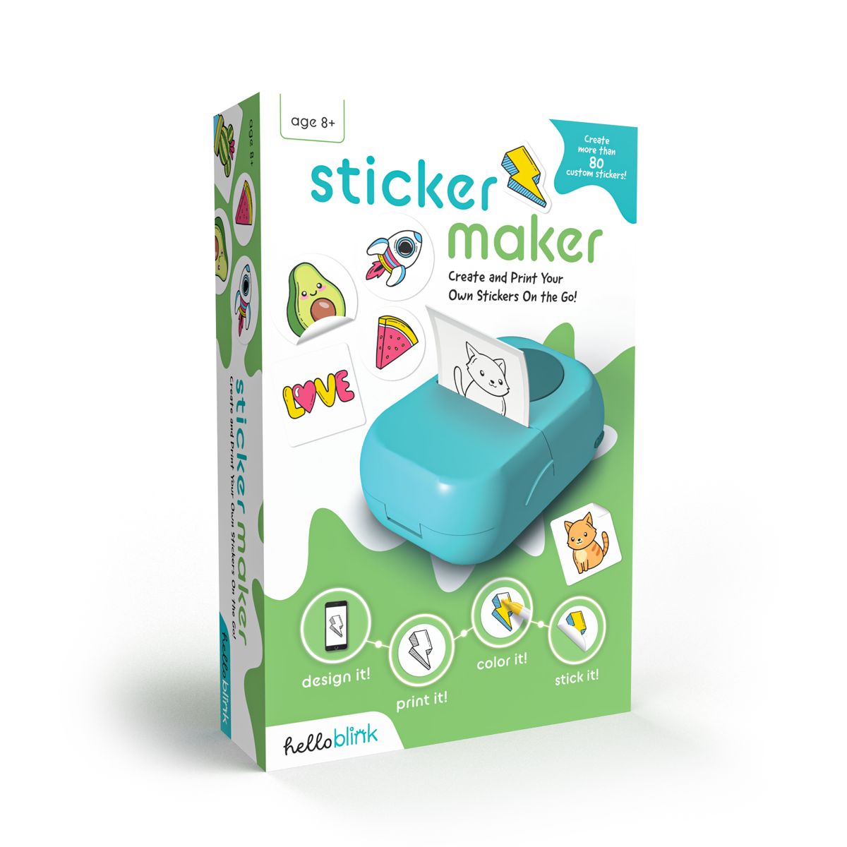 HELLO BLINK STICKER MAKER