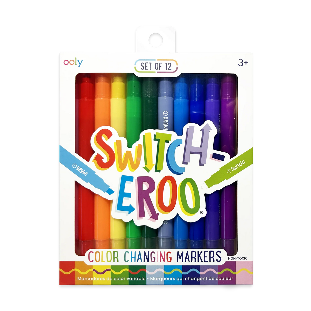 SWITCH-EROO!: COLOR-CHANGING MARKERS - SET OF 12