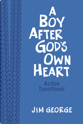 A BOY AFTER GOD'S OWN HEART ACTION DEVOTIONAL DELUXE EDITION (MILANO SOFTONE)