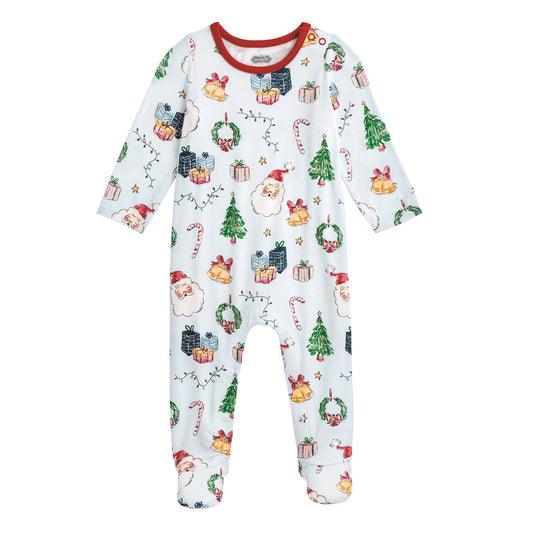 BLUE CHRISTMAS PRINT SLEEPER