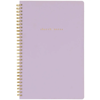 LILAC CHURCH NOTES NOTEBOOK WITH MAPS