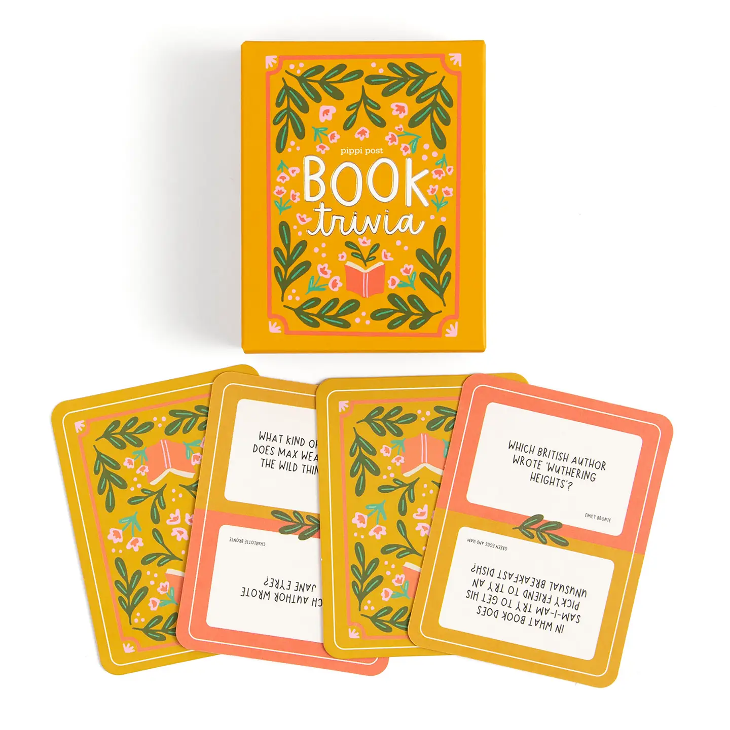 BOOK TRIVIA CARD SET