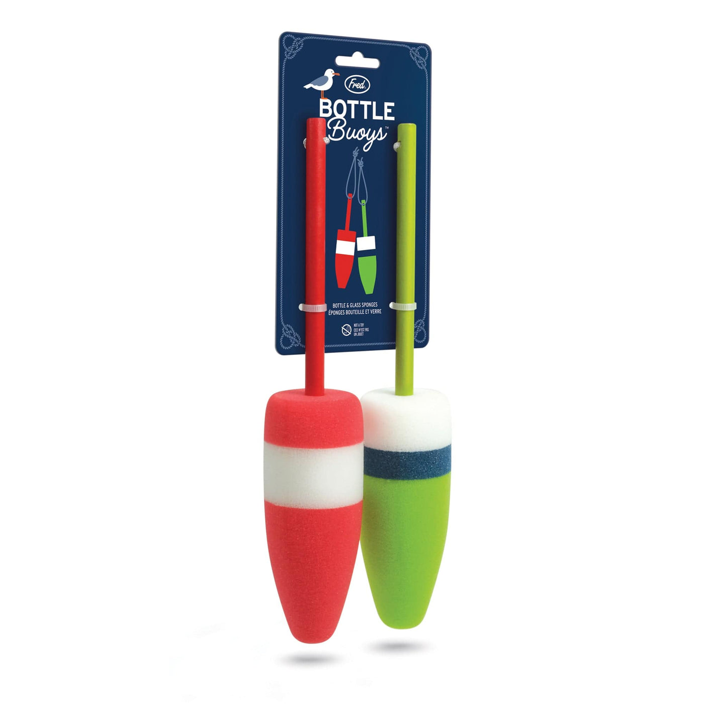 BOTTLE BUOYS LONG HANDLE BOTTLE SPONGE