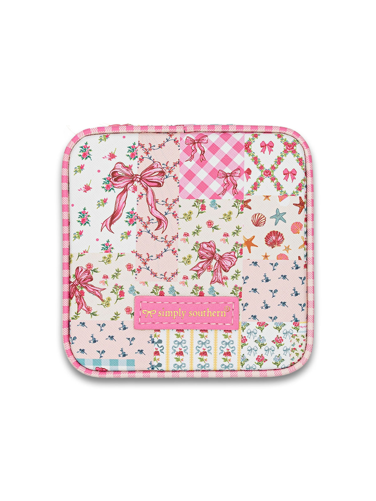 SIMPLY SOUTHERN QUILTED JEWELRY CASE