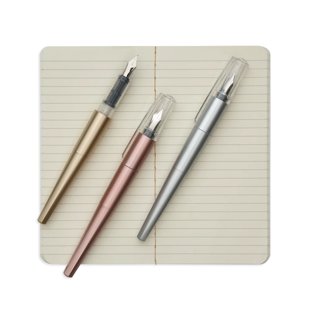 MODERN SCRIPT FOUNTAIN PEN & JOURNAL SET