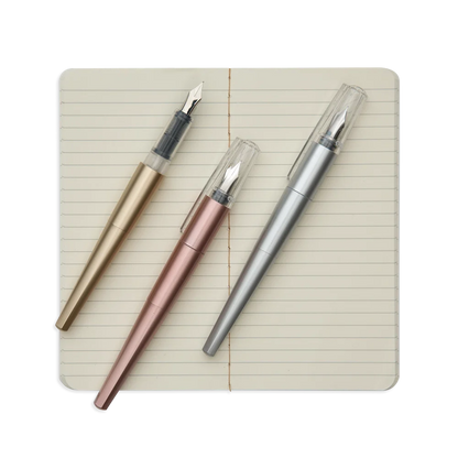 MODERN SCRIPT FOUNTAIN PEN & JOURNAL SET
