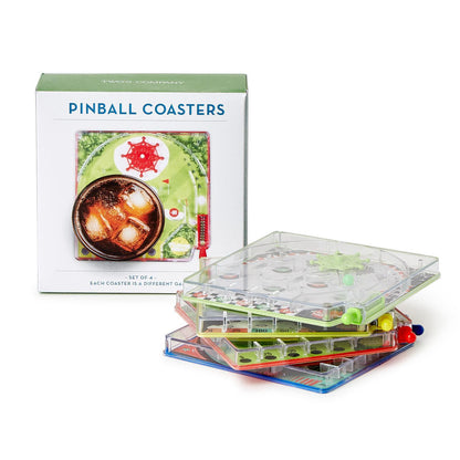 PINBALL COASTERS - SET OF 4