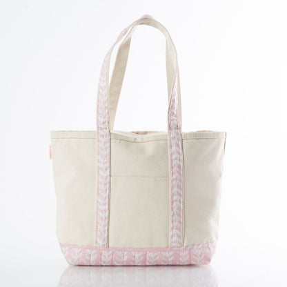 BLOCK PRINT CLASSIC TOTE - MEDIUM