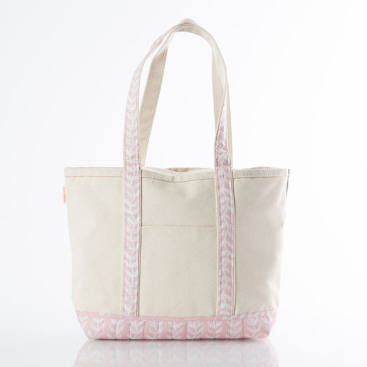 BLOCK PRINT CLASSIC TOTE - MEDIUM
