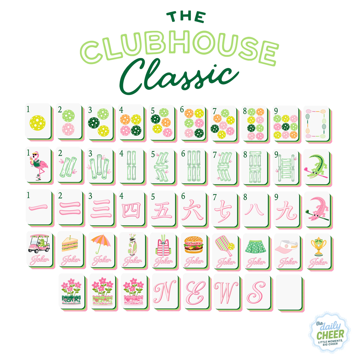 CLUBHOUSE CLASSIC MAHJONG TILES