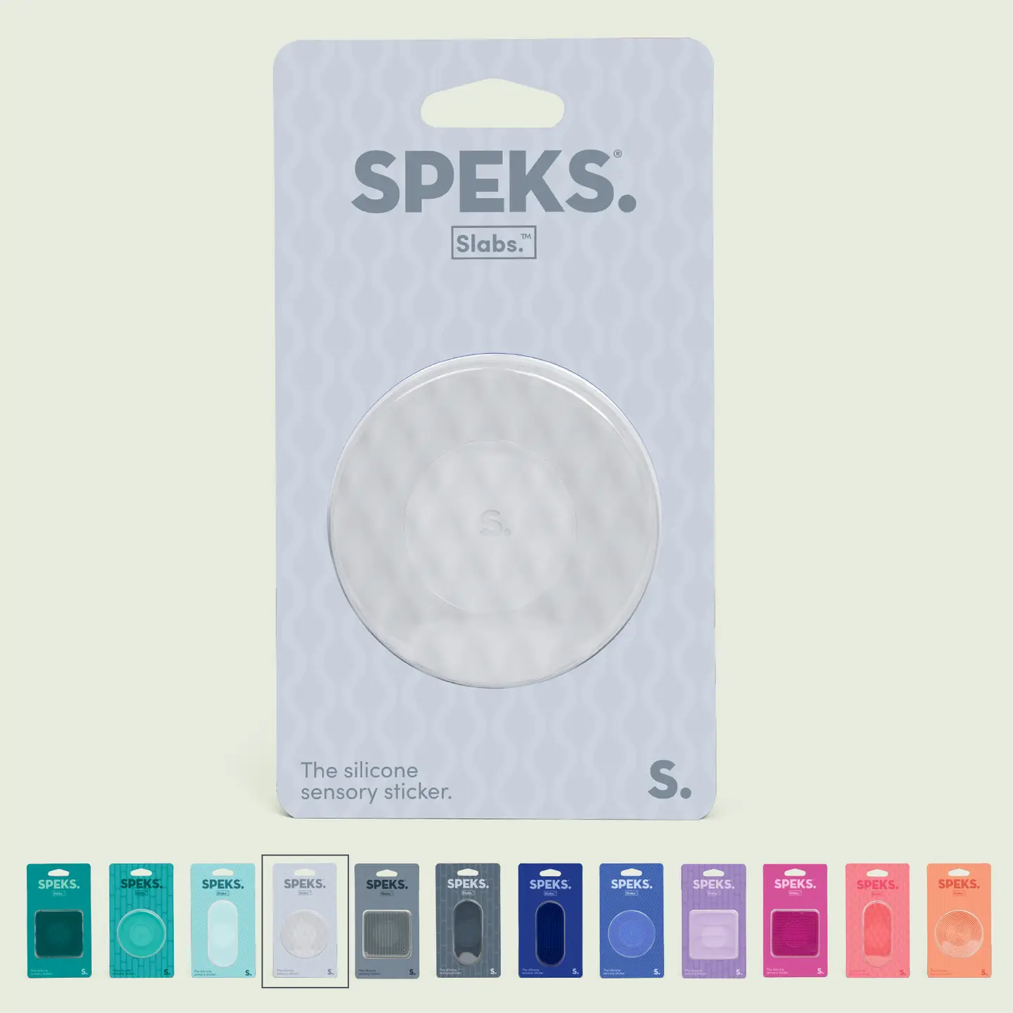 SLABS SILICONE SENSORY STICKER