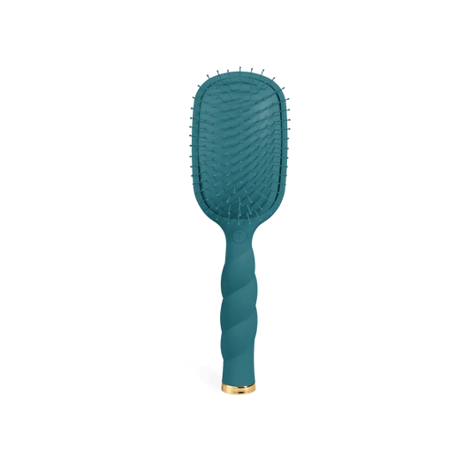 DETANGLER HAIR BRUSH FOR MEDIUM HAIR TEAL WITH IT