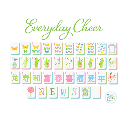 THE EVERYDAY CHEER MAHJONG TILES