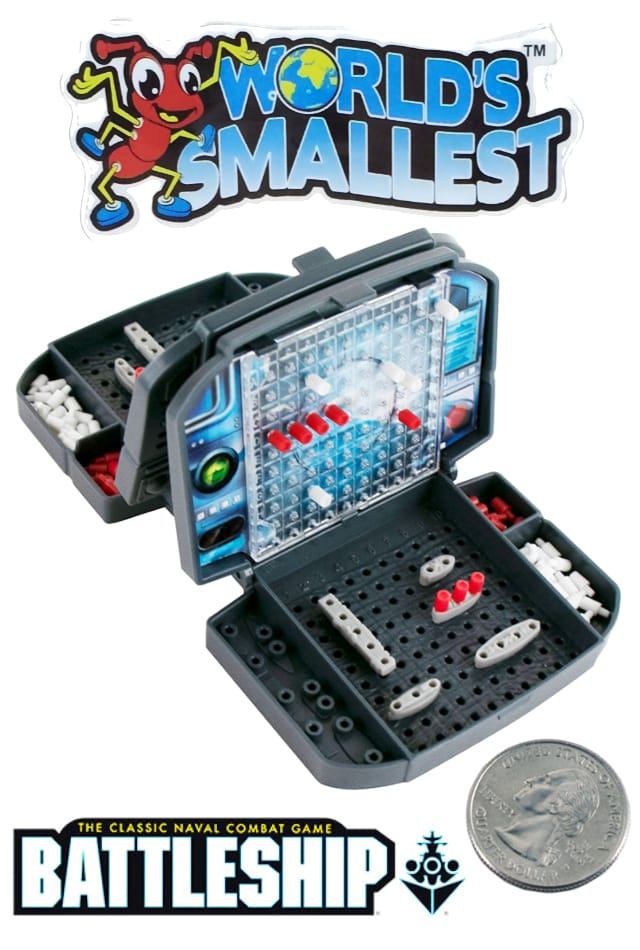 WORLD'S SMALLEST BATTLESHIP