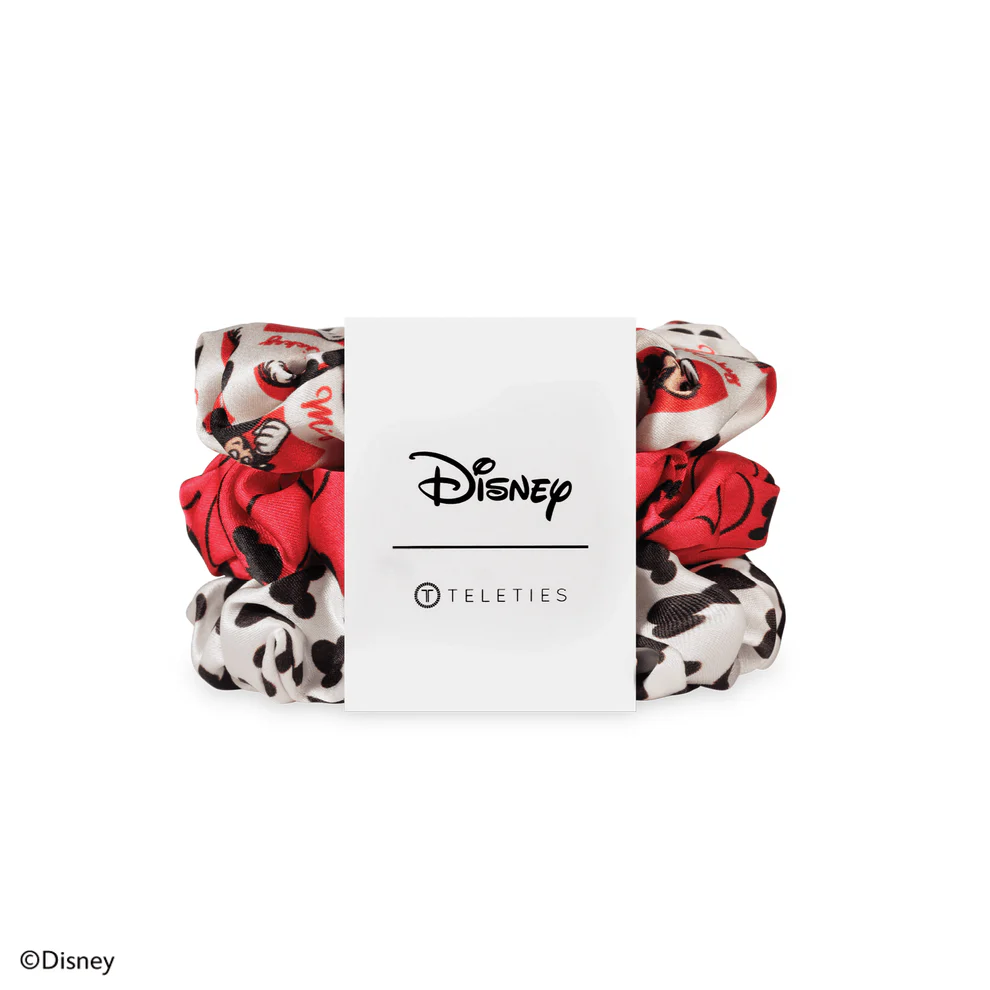 TELETIES SILK SCRUNCHIES - MICKEY MOUSE