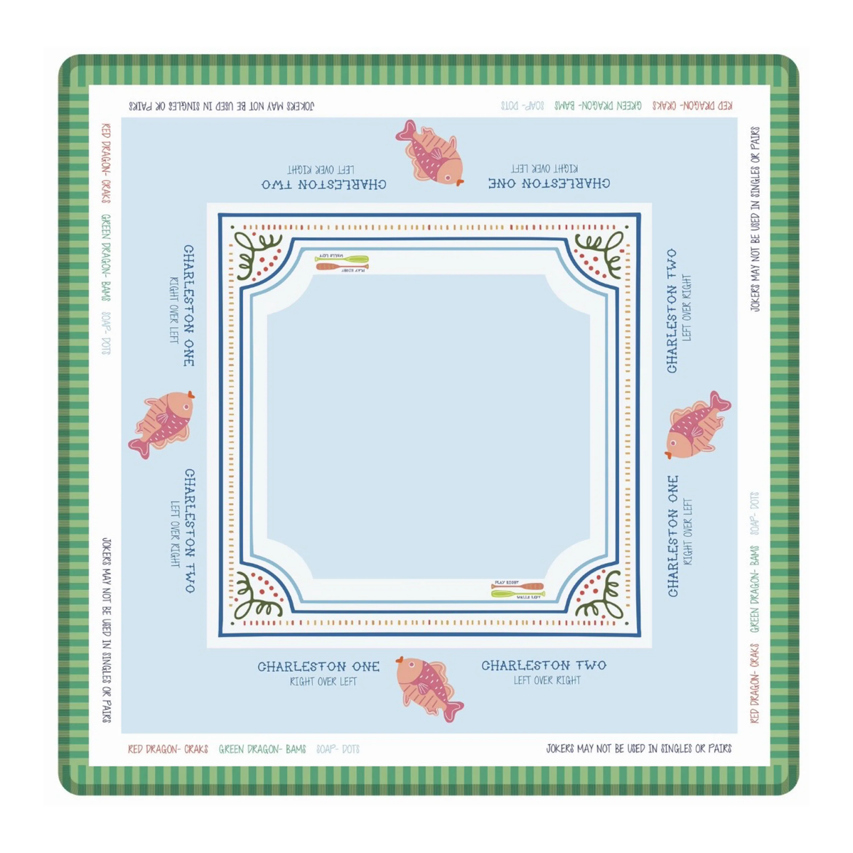 SIP SPLASH CHEER MAHJONG MAT