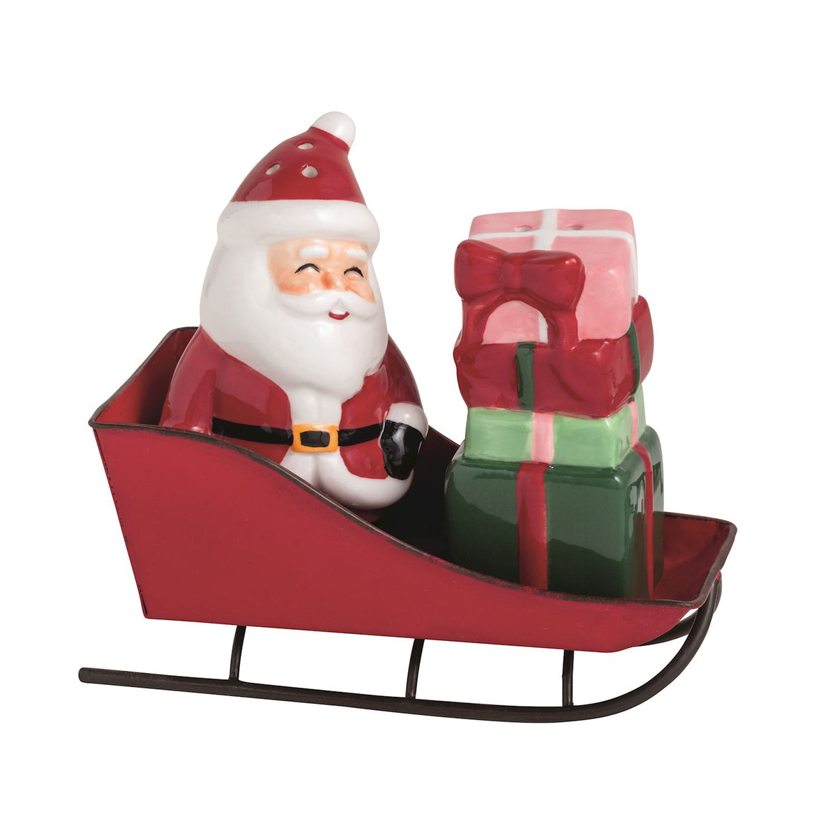 SANTA PRESENT SALT & PEPPER SET