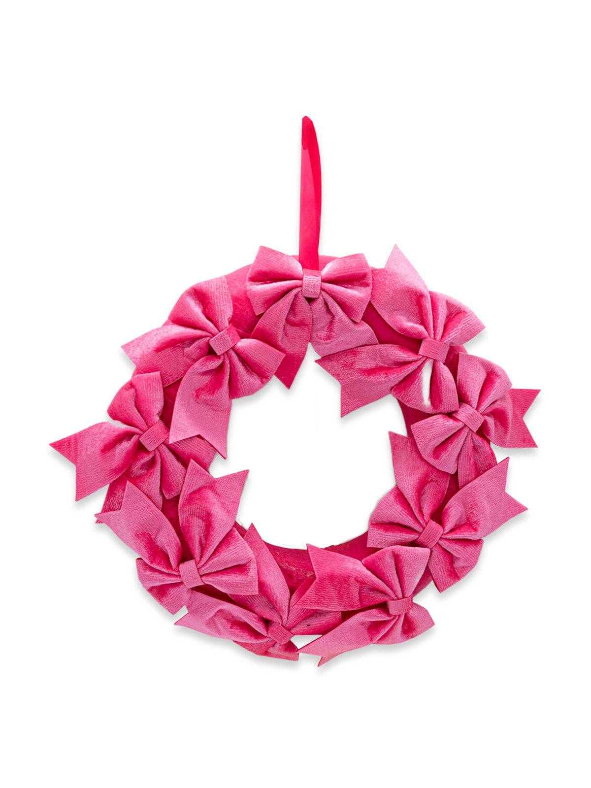 SIMPLY SOUTHERN PINK HOLIDAY WREATH