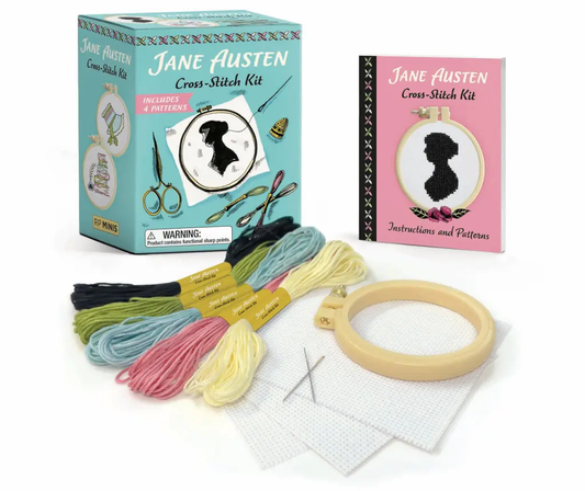 JANE AUSTEN CROSS STITCH KIT