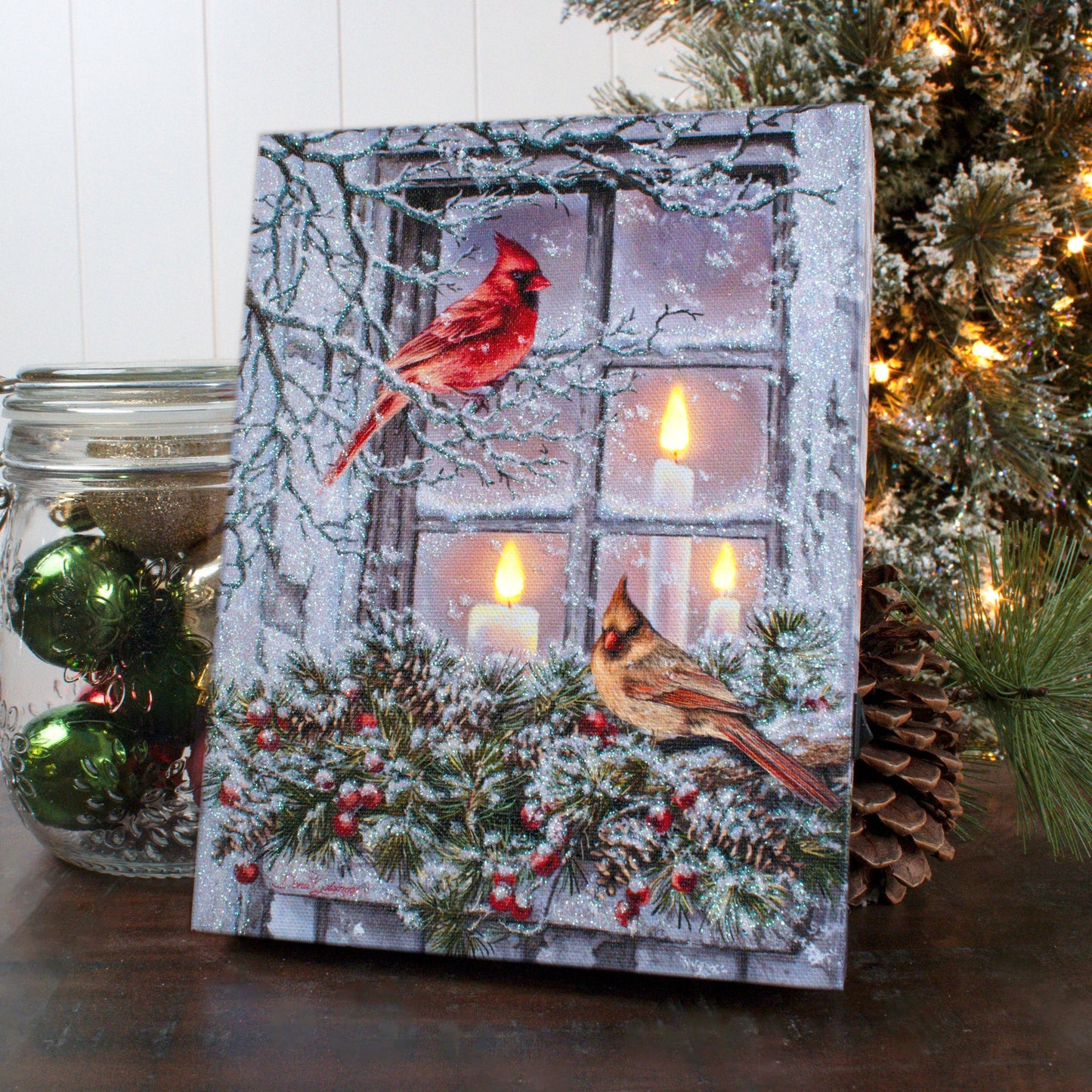 MINI LIGHTED EASEL BACK 8"X6" CANVAS