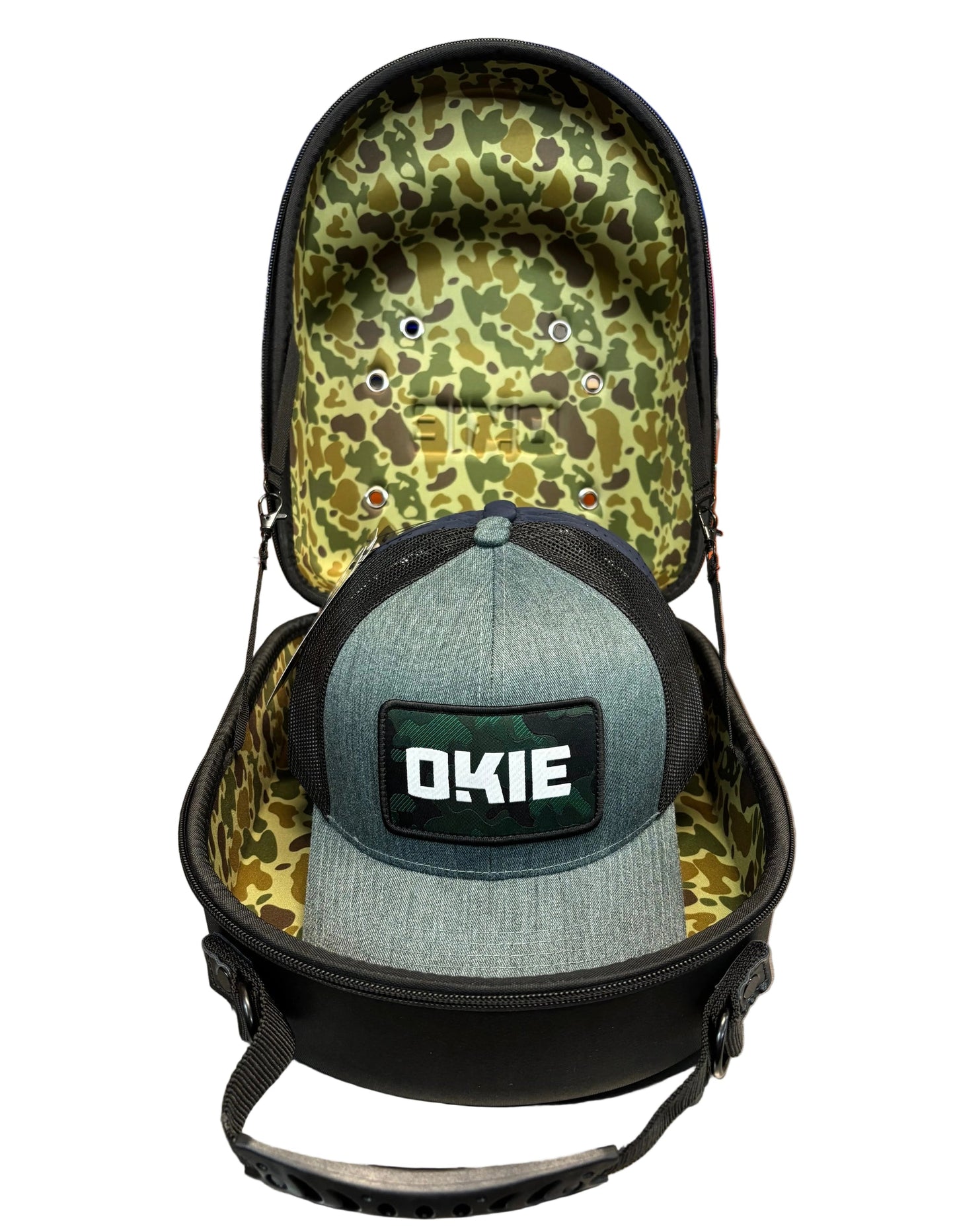 OKIE BRAND - SIX HAT TRAVEL CASE - CAMO