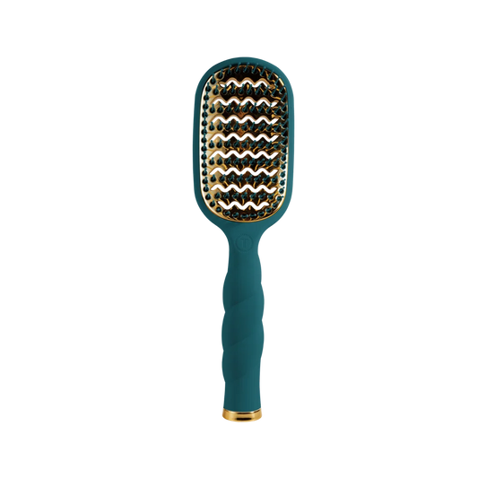 VENTED HAIR BRUSH TEAL WITH IT