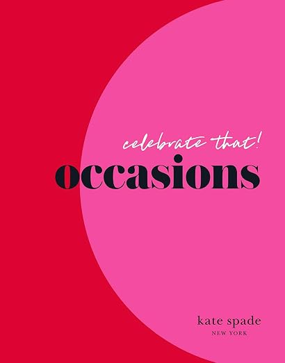 KATE SPADE NEW YORK CELEBRATE THAT! OCCASIONS