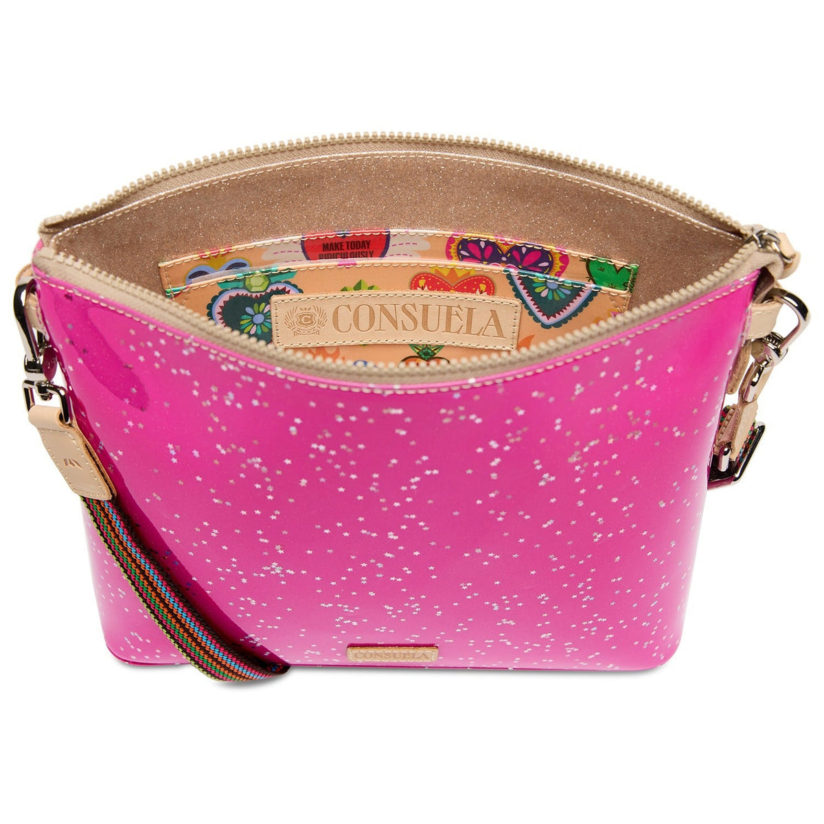CONSUELA DOWNTOWN CROSSBODY - BERRY