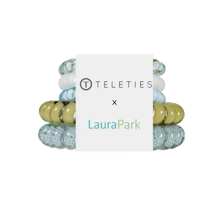 TELETIES MIX PACK HAIR TIES - BAY BREEZE