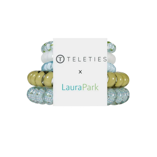TELETIES MIX PACK HAIR TIES - BAY BREEZE