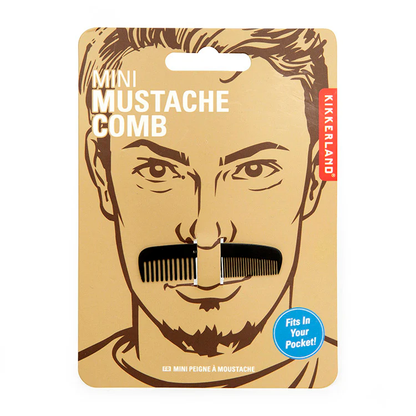 MINI MUSTACHE COMB