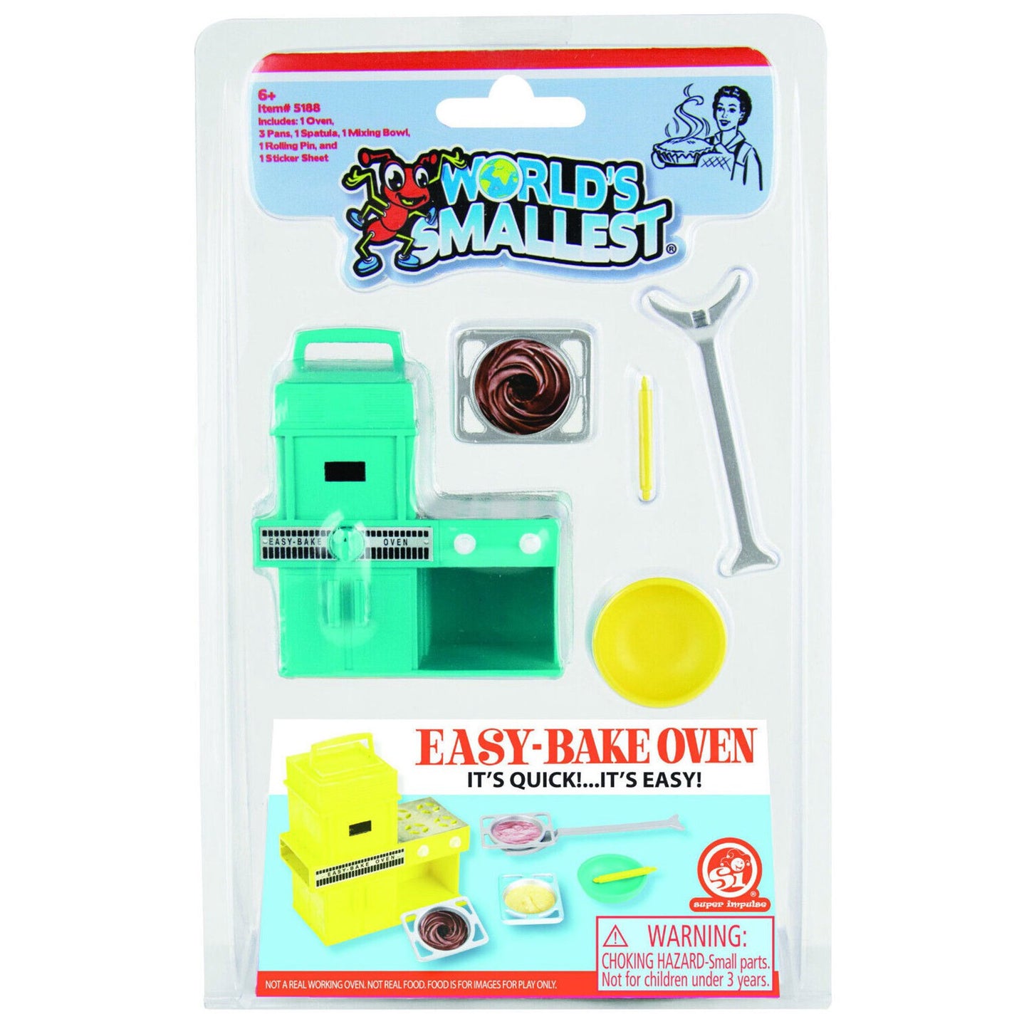 WORLD'S SMALLEST EASY BAKE OVEN