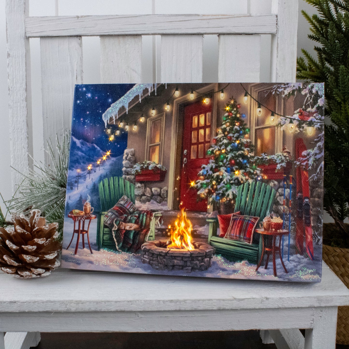 MINI LIGHTED EASEL BACK 8"X6" CANVAS
