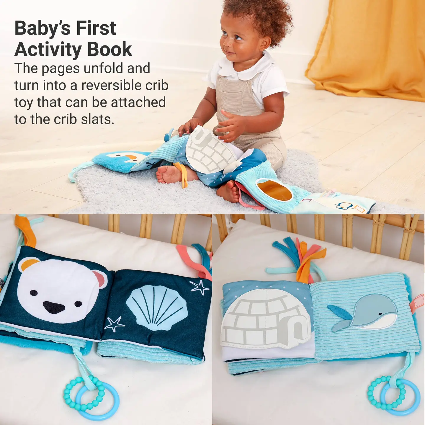 LITTLE BIG FRIENDS SOFT ACTIVITY BOOK 2-IN-1