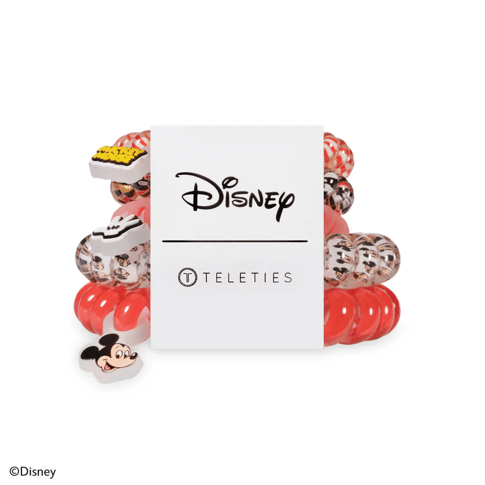 TELETIES MIX PACK HAIR TIES - MICKEY MOUSE