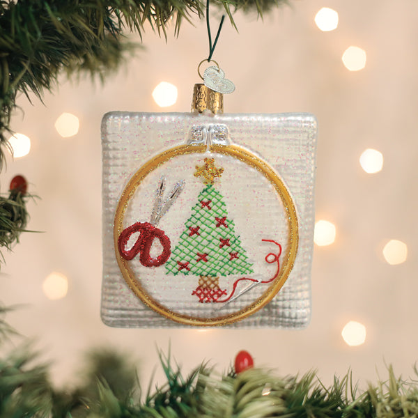 OWC ORNAMENT - CHRISTMAS CROSS STITCH
