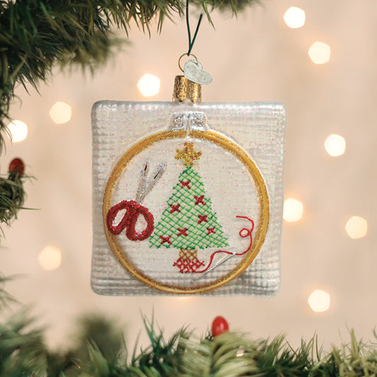 OWC ORNAMENT - CHRISTMAS CROSS STITCH