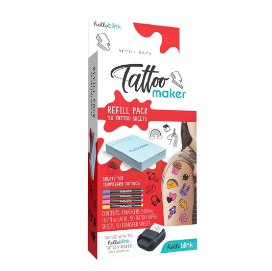 HELLO BLINK TATTOO MAKER REFILL PACK