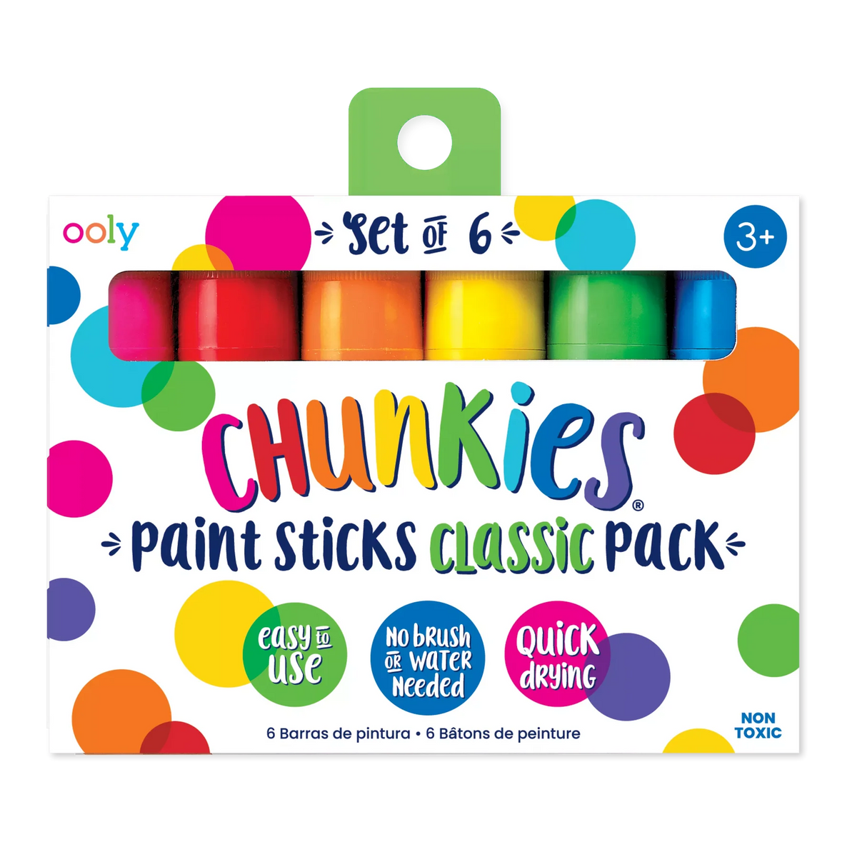 CHUNKIES: PAINT STICKS CLASSIC PACK - SET OF 6